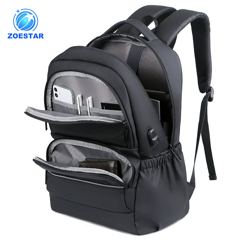 Mochila de Viagem para Negócios por Atacado, Bolsa para Computador com Múltiplos Compartimentos