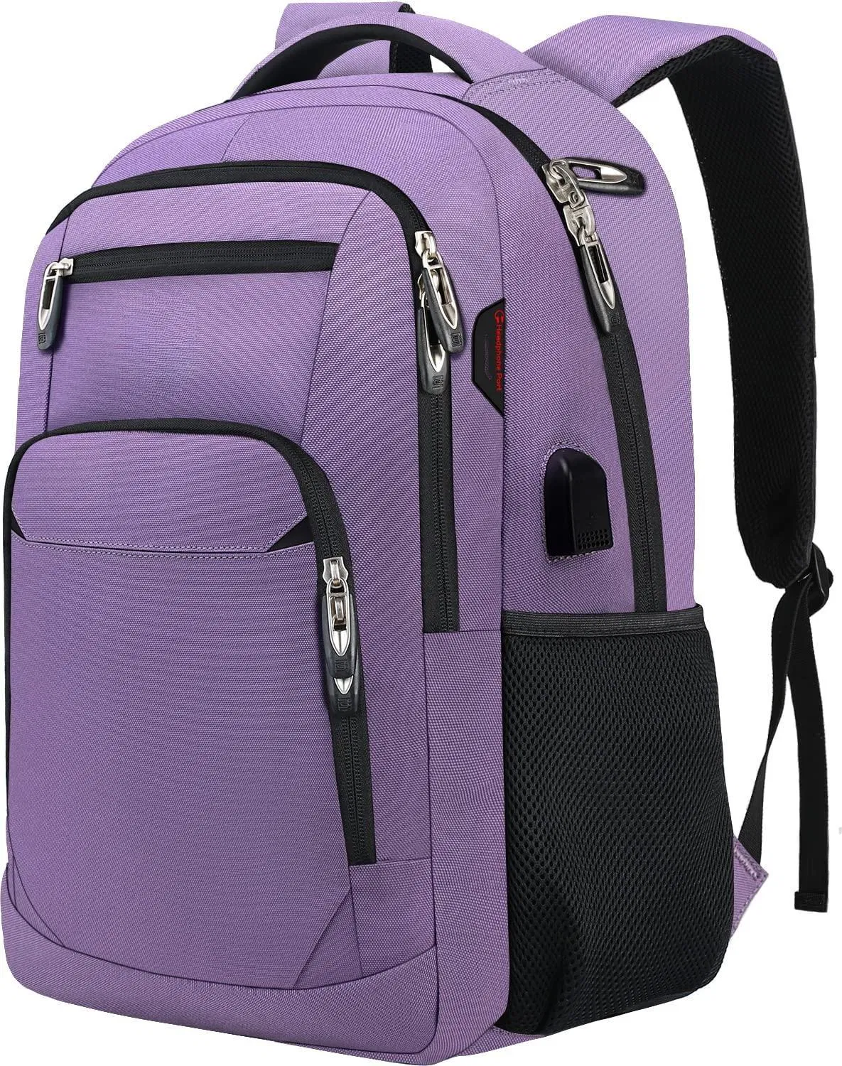 Mala de Viagem Antifurto Slim Durável para Laptops com Porta USB para Carregamento