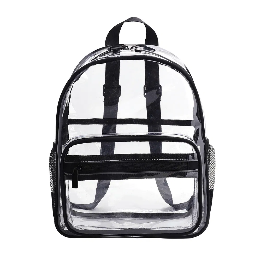 Mochila Mini Transparente de Moda para Meninas Crianças