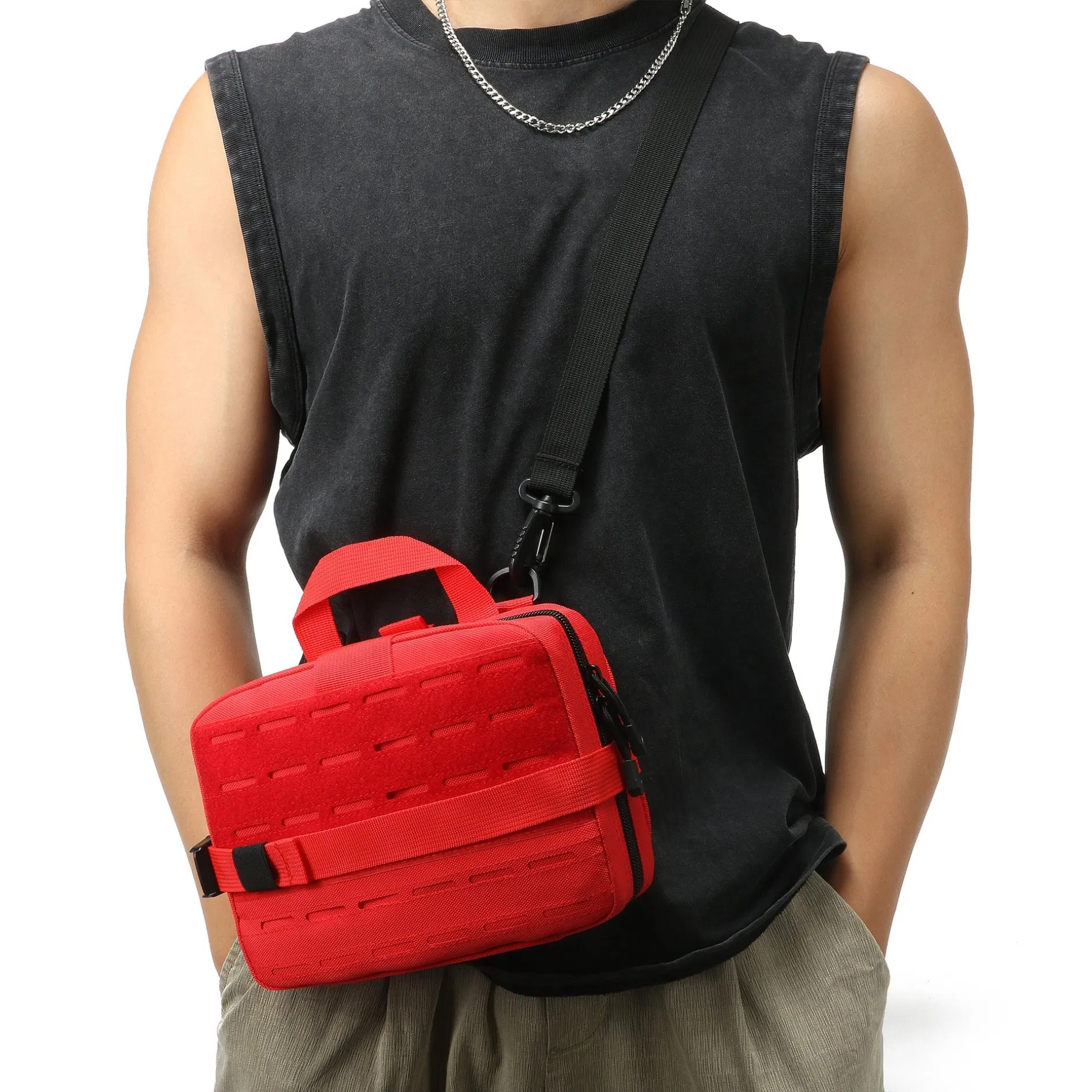 Bolsa Tática para Esportes com Logo Personalizado Bolsa Médica Bolsas de Primeiros Socorros