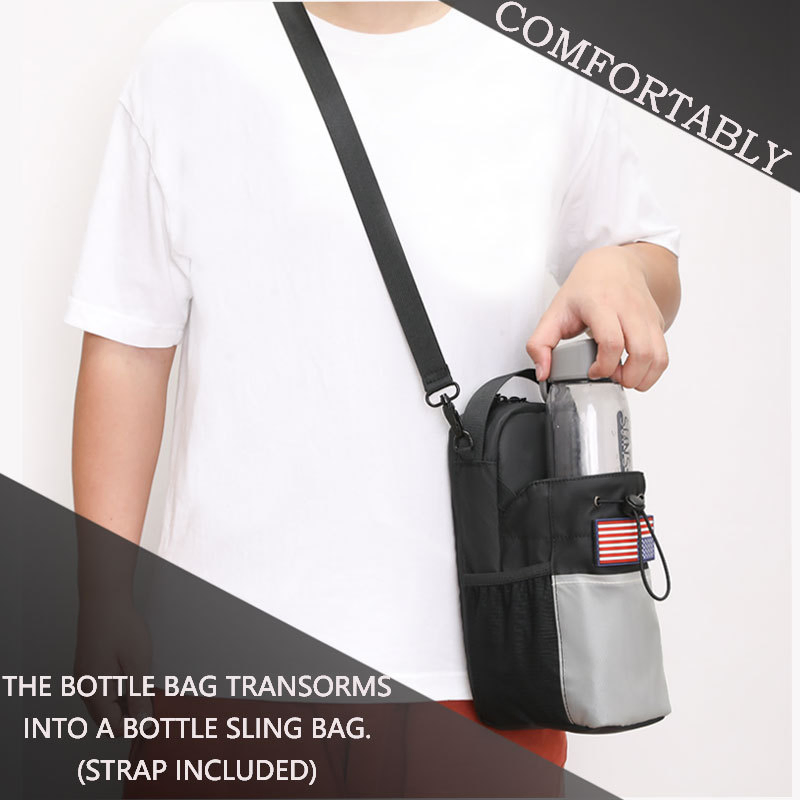 Bolsa de Água Magnética da Moda para Academia, Bolsa de Armazenamento para Telefone Esportivo Multifuncional, Bolsa Crossbody Portátil para Fitness