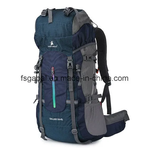 Mochila de Nylon Impermeável para Atividades ao Ar Livre, Caminhadas, Viagens, Trekking e Esportes