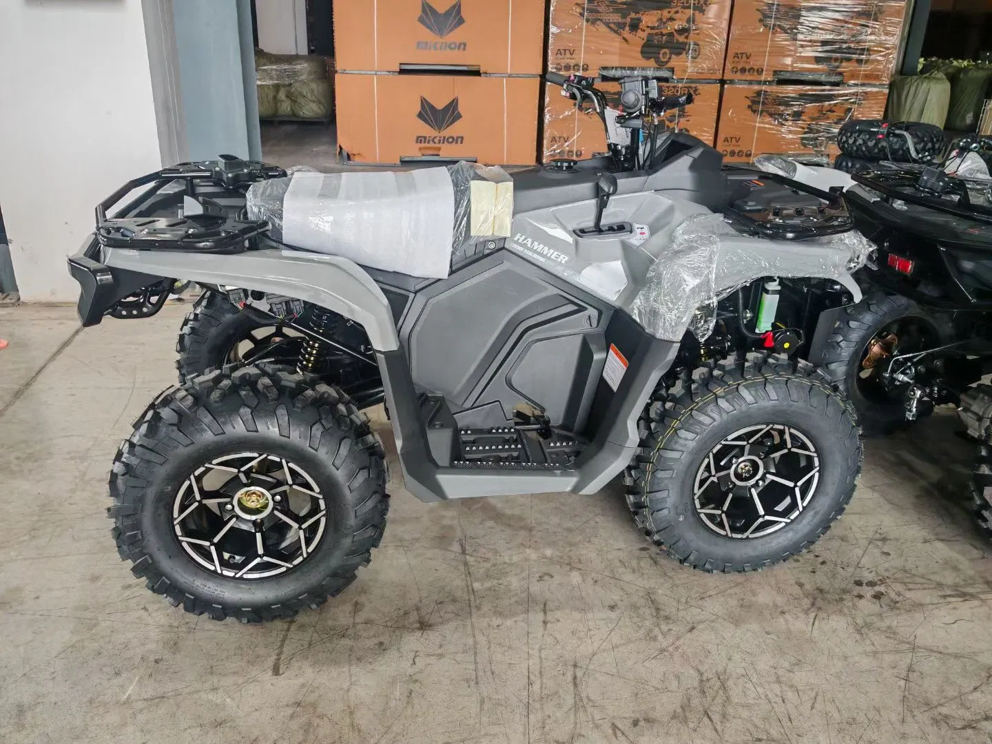 300cc ATV Utilitário: Luz LED Frontal Quad, para Trabalho Noturno em Camping, Motor Refrigerado a Óleo para Estradas de Montanha, Adequado para Trabalhadores ao Ar Livre e Campistas, Confiável