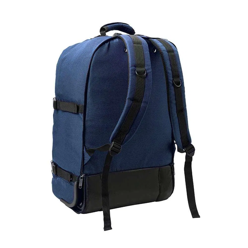 Mochila de Viagem Unissex Personalizada com Rodas Grande para Laptop com Mala de Rodas