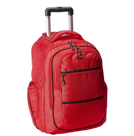 2020 Bolsa de Trolley para Laptop de Viagem para Homens e Mulheres, Mochila com Rodas Personalizada