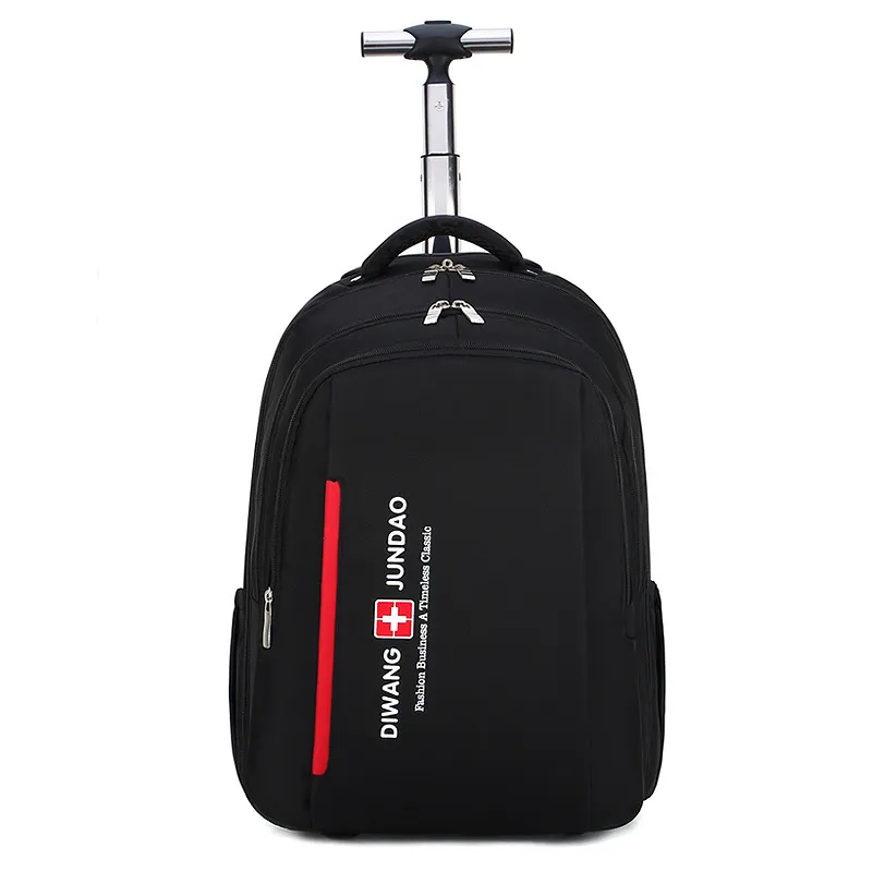 Mala de viagem com rodinhas à prova d'água para laptop de design de moda