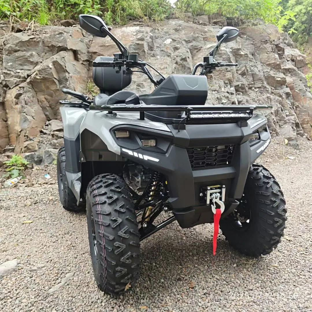 300cc ATV Utilitário: Luz LED Frontal Quad, para Trabalho Noturno em Camping, Motor Refrigerado a Óleo para Estradas de Montanha, Adequado para Trabalhadores ao Ar Livre e Campistas, Confiável