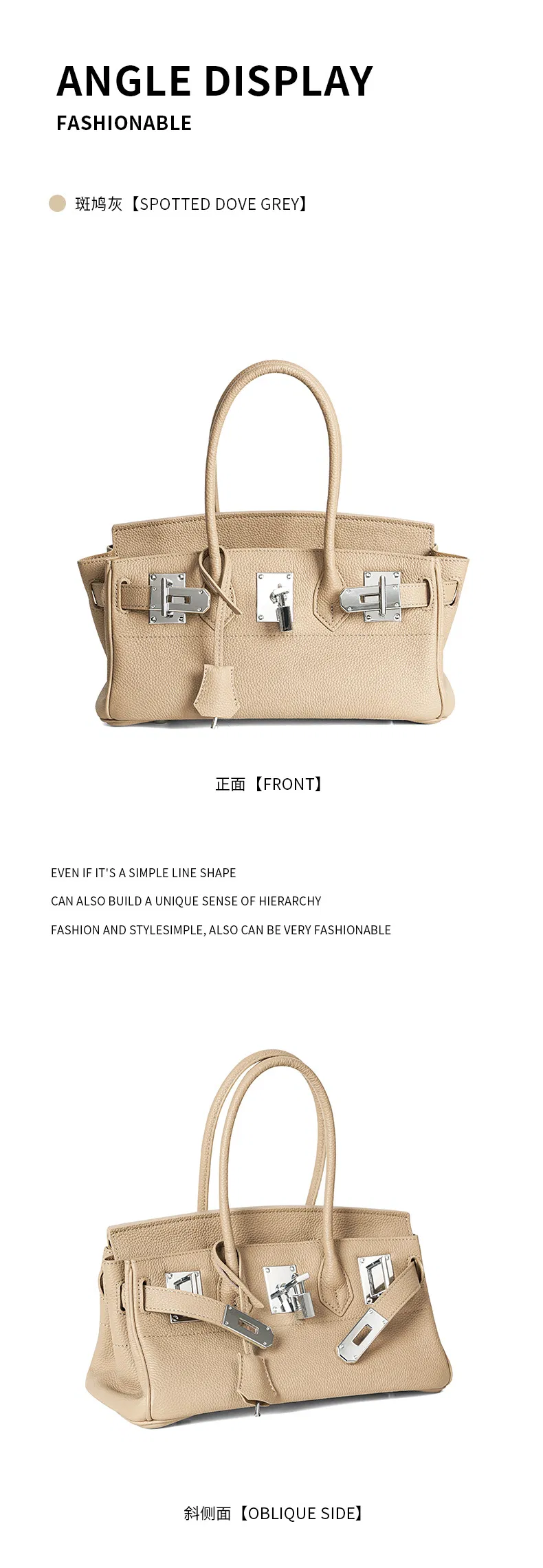 Moda Couro Premium Elegante