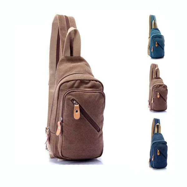 Mochila de Lona Vintage para Eventos Promocionais e Atacado