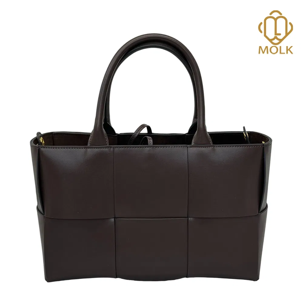 Bolsa de Ombro de Couro de Alta Qualidade Personalizada Luxuosa Bolsas de Mão Femininas Bolsa Tote