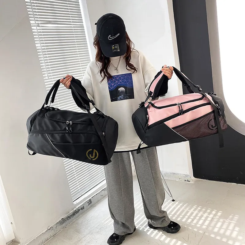Bolsa de Duffle com Compartimento para Sapatos, Bolsas de Duffel para Viagens e Academia