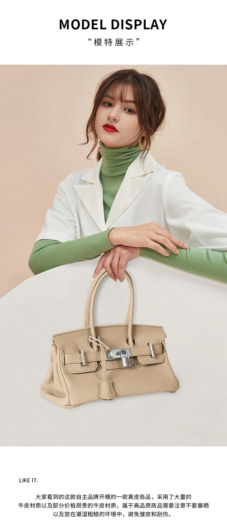 Marca de Designer Chic Bolsa