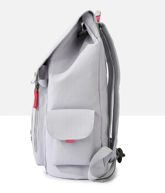 Mochila de Estudante em Lona