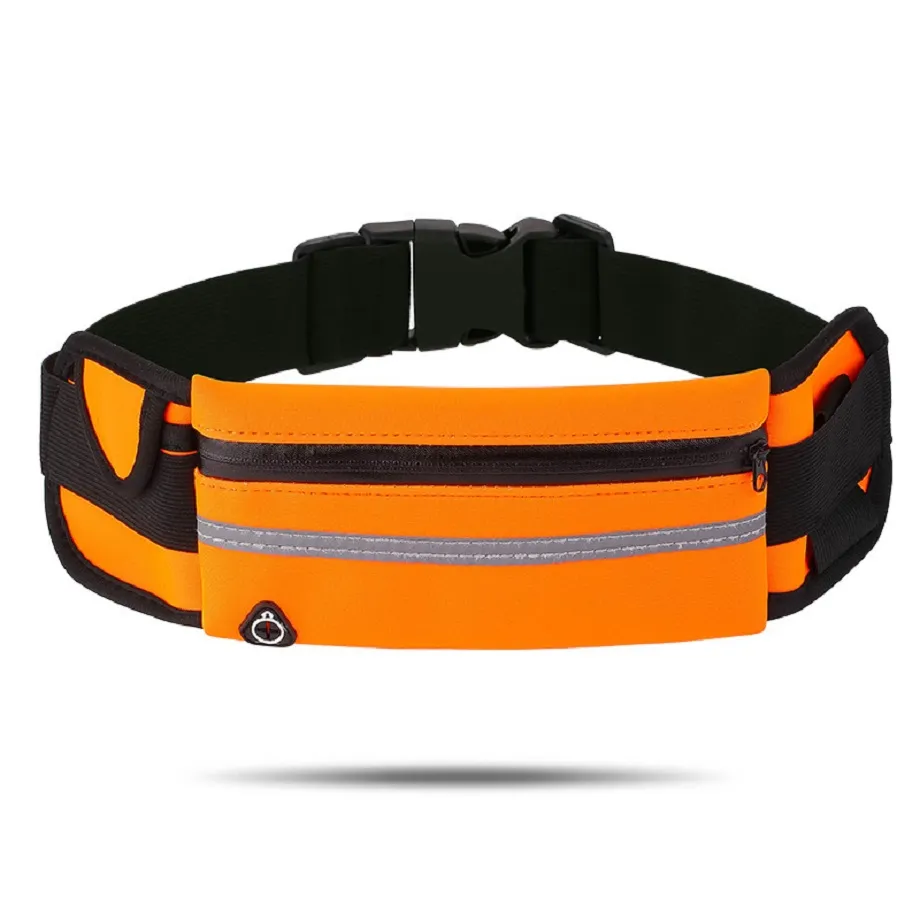 Cinto de Corrida Personalizado à Prova d'Água Bolsa de Cintura para Fitness com Garrafa de Água
