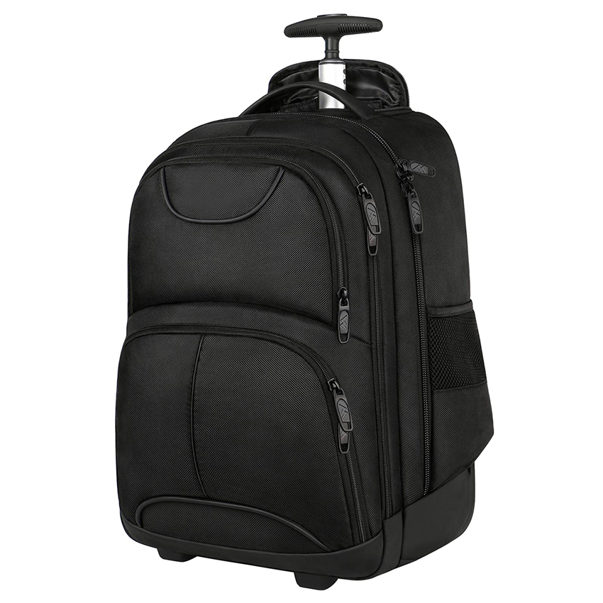 Mochila de Luggage Compacta para Negócios com Rodas Mochila Rolante para Estudante com Compartimento para Laptop
