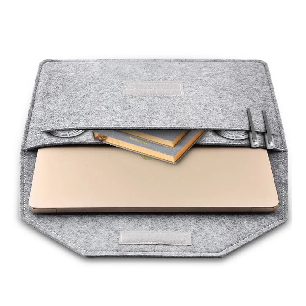 2024 Bolsa de Laptop Slim Reutilizável e Ecológica para Homens com Logotipo Personalizado