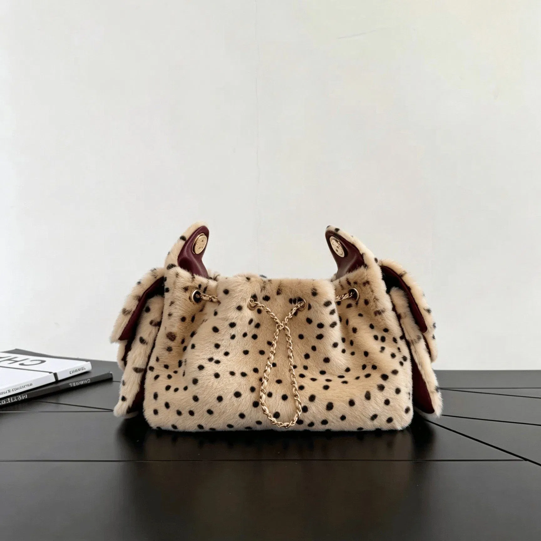 Bolsa Bucket Mini de Estampa de Leopardo para Mulheres, Moda, Réplica de Luxo, Bolsa de Ombro, Compras Online na China, Fornecedores de Bolsas de Designer Réplica