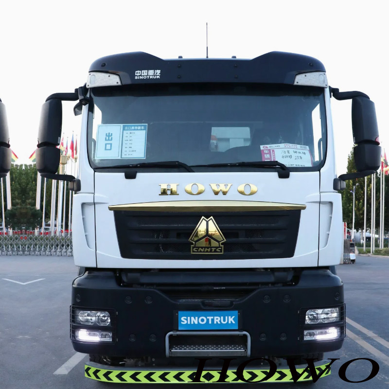 Caminhão Pesado HOWO de Economia de Combustível Confiável com Luzes LED para Construção Noturna e Entrega de Pedra 6X4