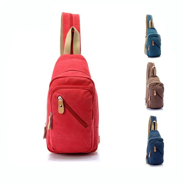 Mochila de Lona Vintage para Eventos Promocionais e Atacado