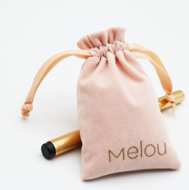 Bolsas de Veludo Mini com Cordão Personalizadas para Joias, Sacos de Tecido de Veludo para Presentes