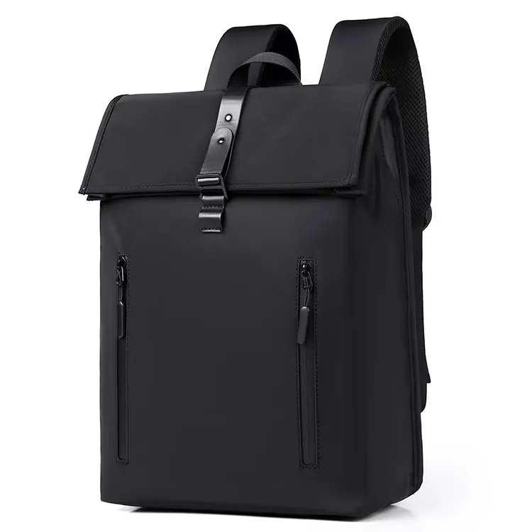 Mochila de Designer Masculina de Luxo com Fecho Magnético para Viagens de Negócios