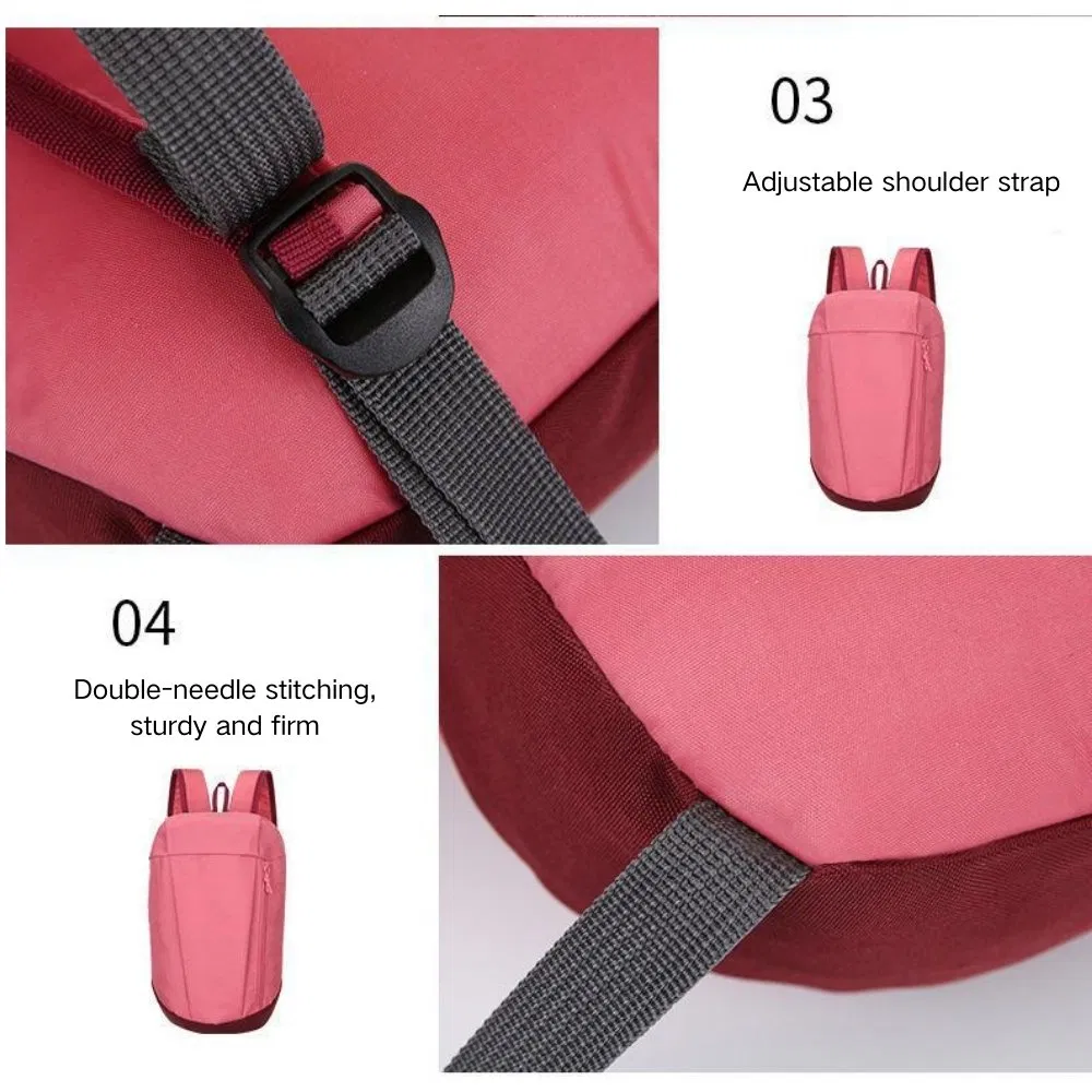Mochila Mini Adorável para Meninas com Bolso para Telefone