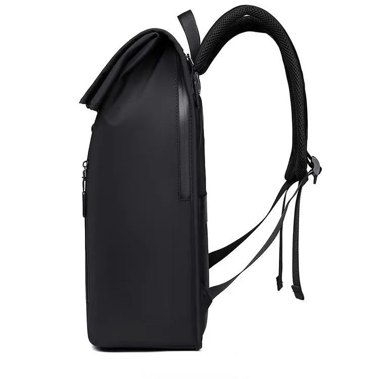 Mochila de Designer Masculina de Luxo com Fecho Magnético para Viagens de Negócios