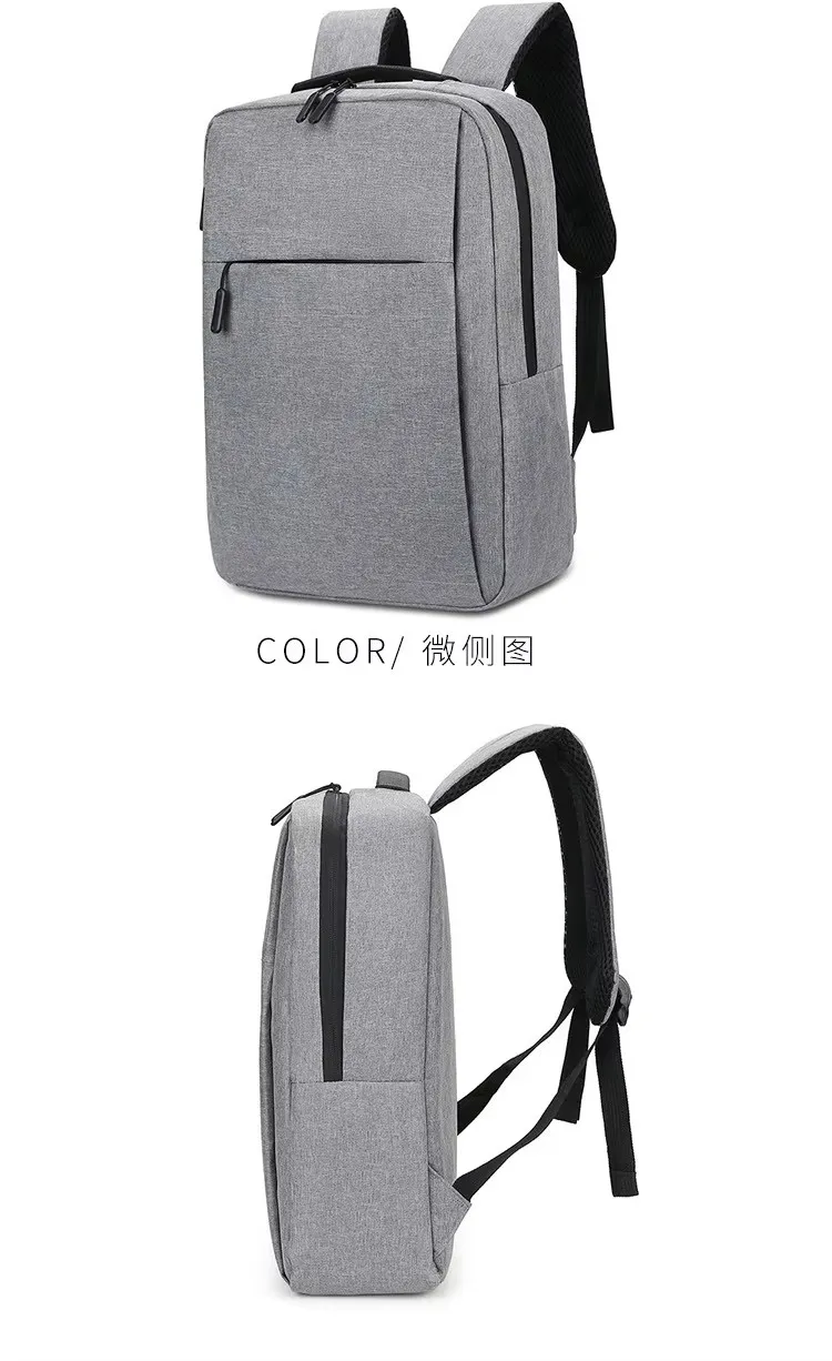 Mochila Profissional de Design Geométrico com Logo Personalizado para Clientes Corporativos e Funcionários