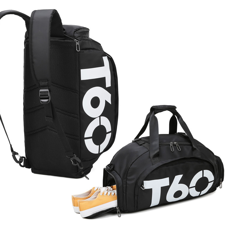 2022 Nova Bolsa de Viagem Personalizada para Fitness e Esportes ao Ar Livre com Compartimento para Roupas Molhadas e Bolsa de Viagem
