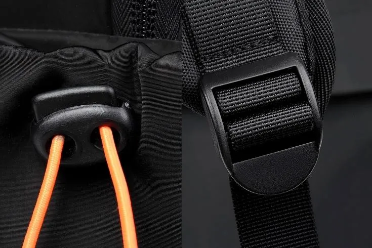 Mochila de Negócios Espaçosa e Resistente à Água com Compartimento para Laptop 16" Elegante