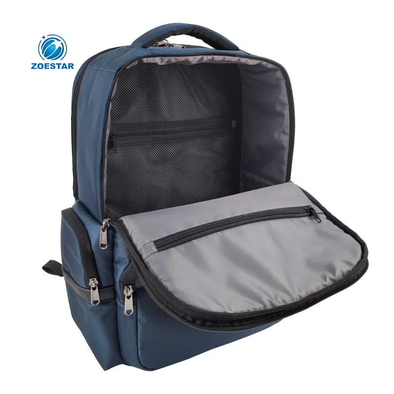 Mochila Executiva Premium Estilosa em Couro PU com Bolsa de Poliéster para Laptop para Profissionais