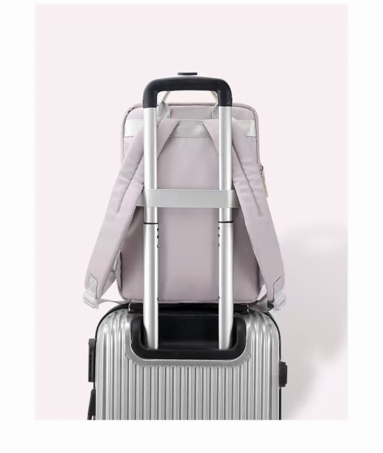 Mochila Slim Unissex para Laptop à Prova d'Água Moderna e Fashionável para Trabalho, Viagem, Faculdade e Lazer