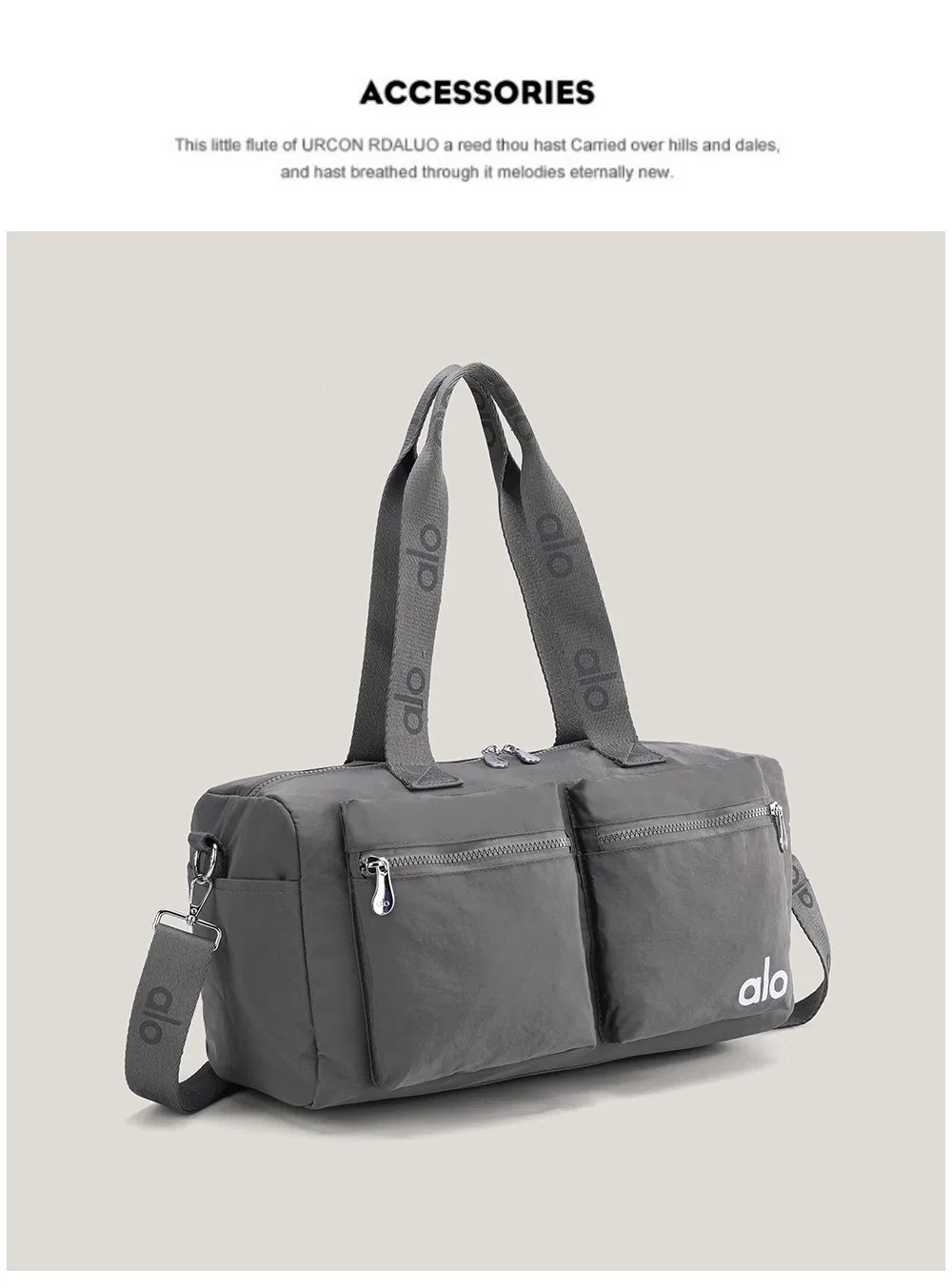 Bolsa de Viagem Duffle Grande para Esportes ao Ar Livre, Durável