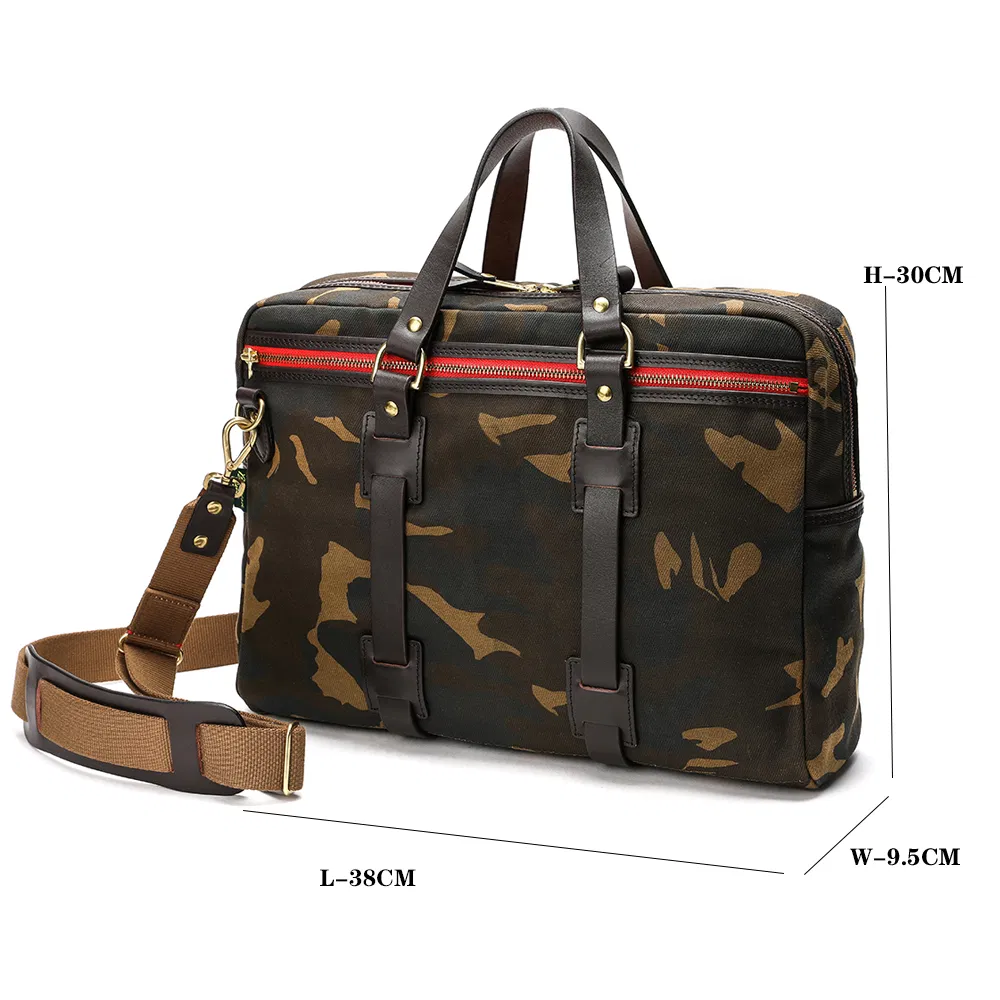 Bolsa de Laptop em Lona Camuflada 12