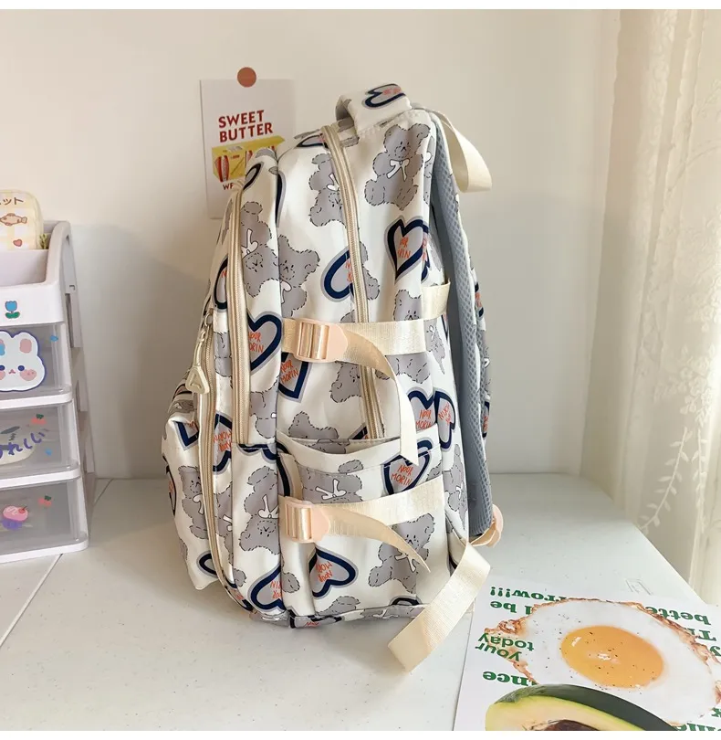 Mochila de Lona Durável e Estilosa para Uso Diário