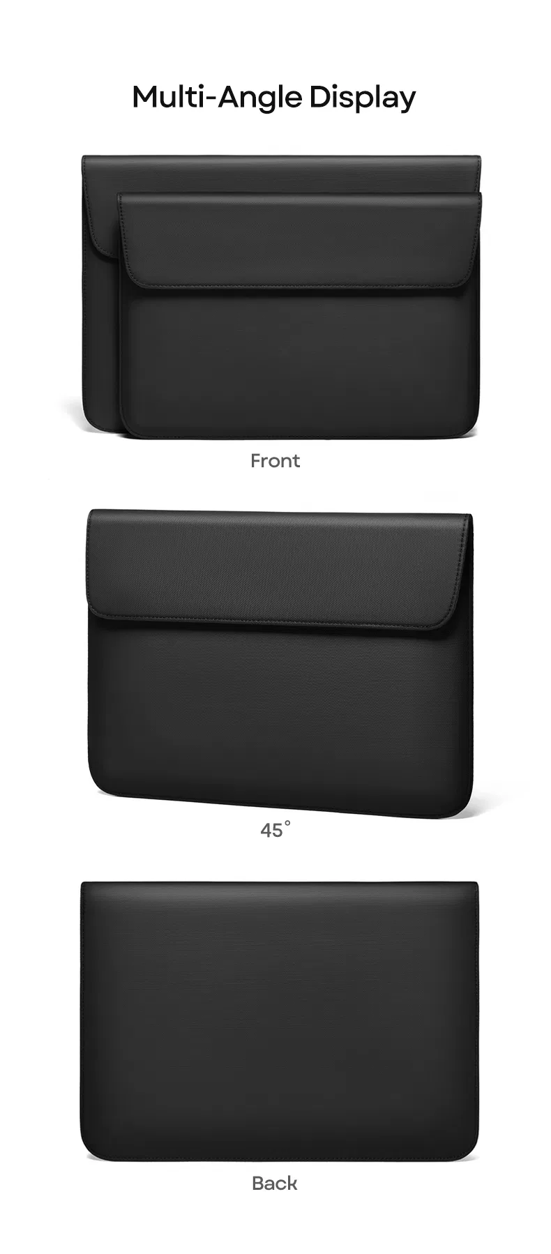 Mala Slim Magnética à Prova de Choque para Laptop