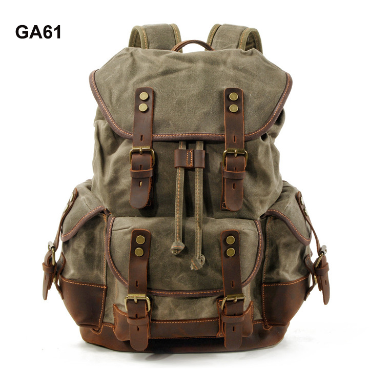 Mochilas Esportivas Mochila Personalizada Academia Camping Atacado Designer Lona Cordão Couro Escolar Impermeável Computador Negócios Preço Grande Mochila para Laptop Câmera