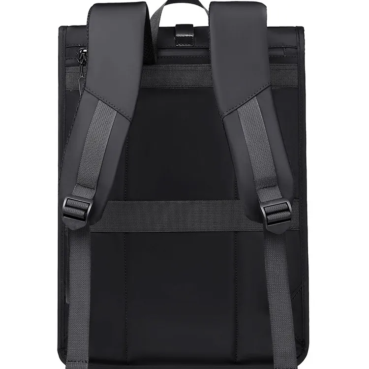 Mochila de Designer Masculina de Luxo com Fecho Magnético para Viagens de Negócios