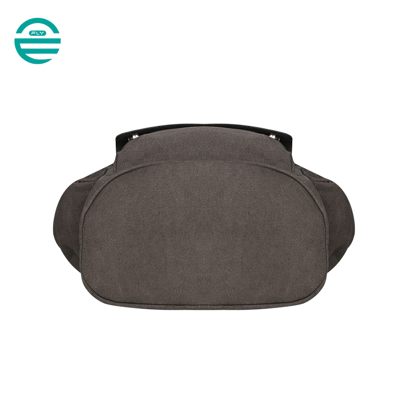 Mochilas de Ombro Vintage para Laptop, Mochila de Lona com Cordão para Escola