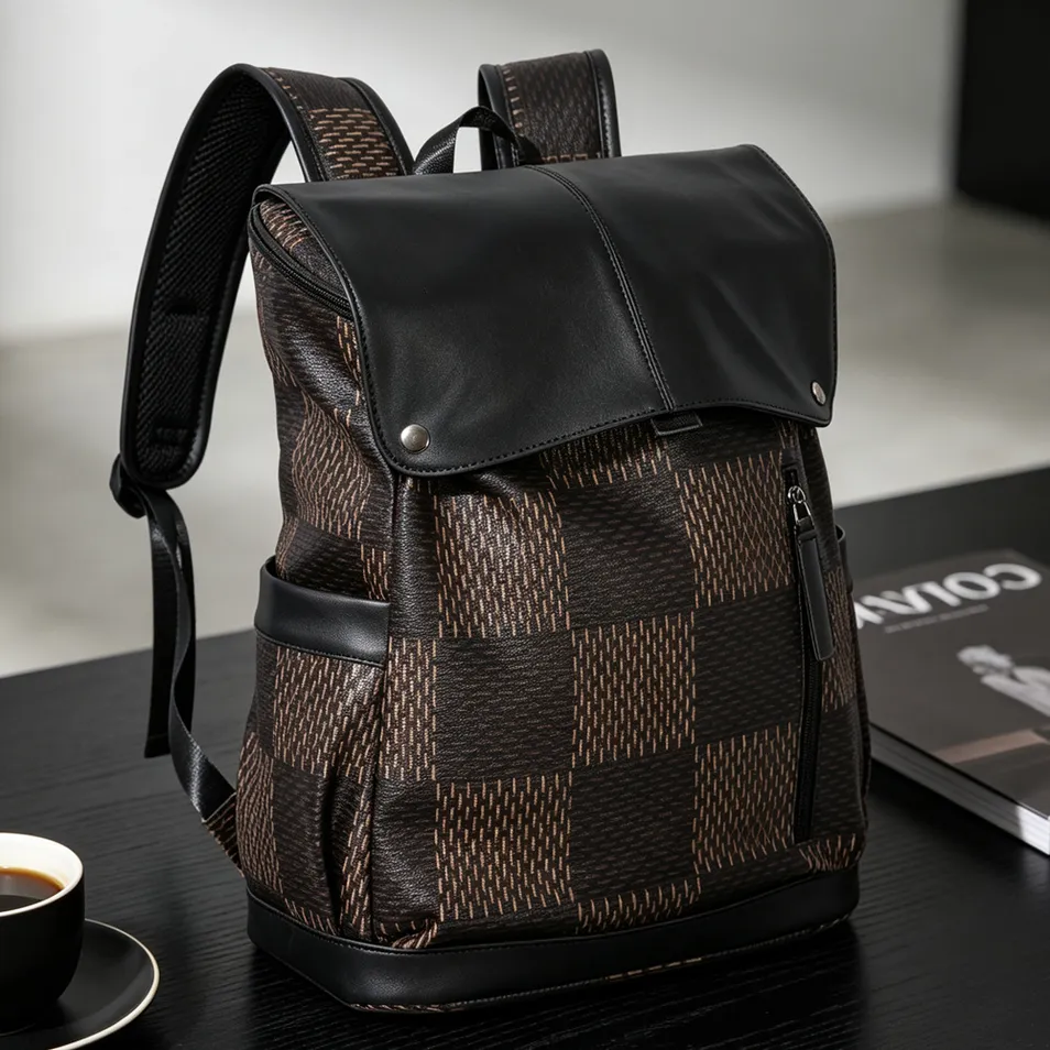 Mochila de Negócios para Laptop Impermeável Viagem Executiva Profissional Estilosa Espaçosa Premium Casual