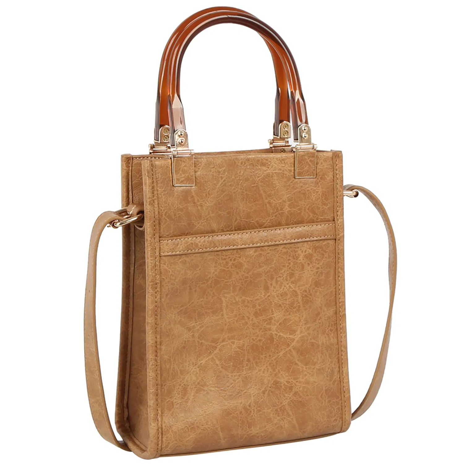 Bolsa de Mão de Acrílico Premium para Mulheres Estilosas