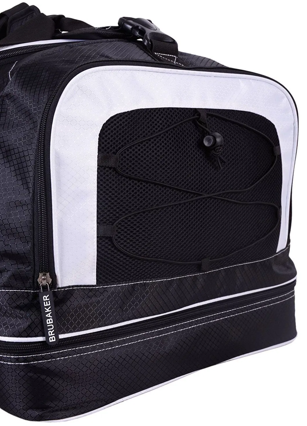 Bolsa de Ginástica XXL com Compartimento para Sapatos - 25 Polegadas - Bolsa Esportiva Bag-90L