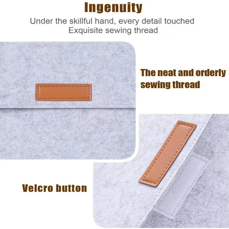 Bolsa de Laptop Slim Reutilizável e Ecológica