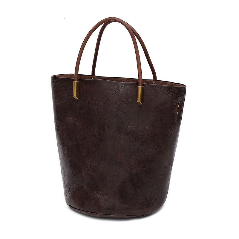(WD6384) Bolsas OEM/ODM à Venda Tote Bolsa Atacado Bolsas de Ombro para Mulheres Estilo Balde Bolsas Estilo Balde