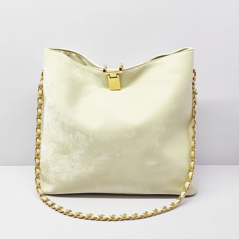 Bolsa de moda de alta qualidade para mulheres, nova bolsa estilo balde, bolsa de ombro única, bolsa crossbody