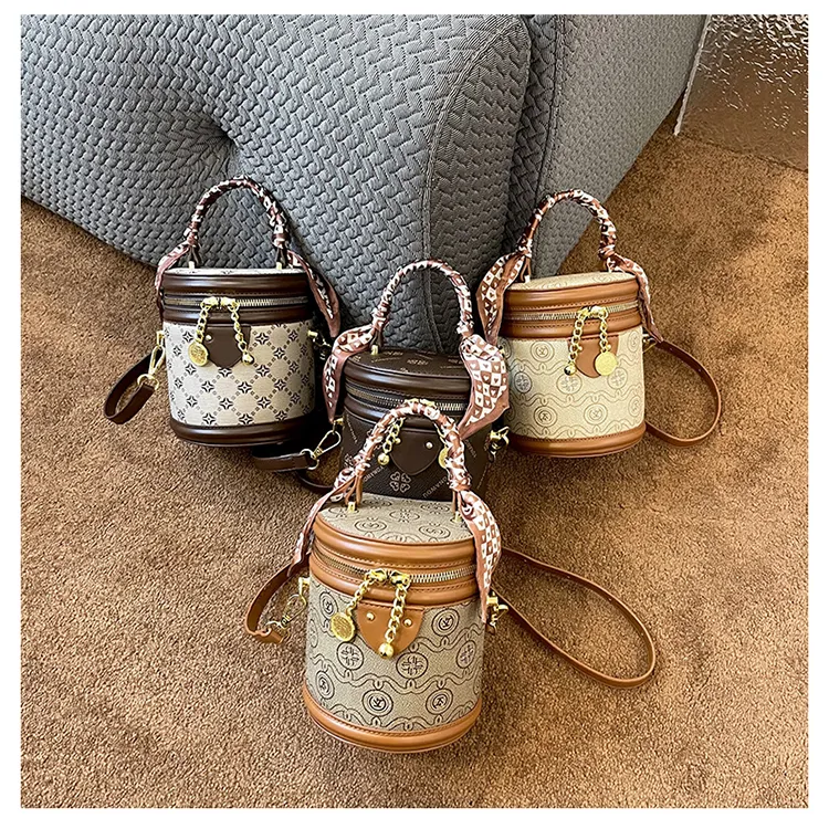 Novas Bolsas de Ombro por Atacado de Alta Qualidade, Bolsas de Balde de Luxo para Mulheres
