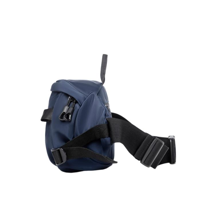Bolsa Crossbody Resistente à Água, Bolsa de Cintura com Múltiplos Bolsos e Alça Ajustável