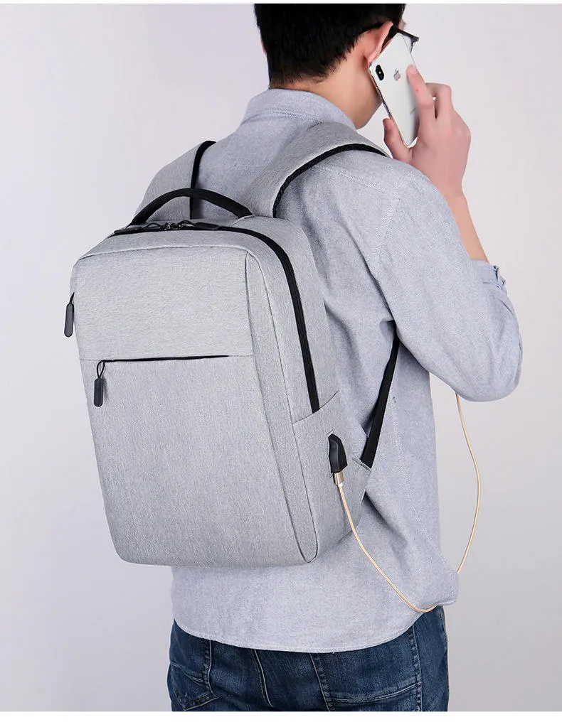Mochila para laptop moderna, grande capacidade, multifuncional, estilosa, durável e leve para homens