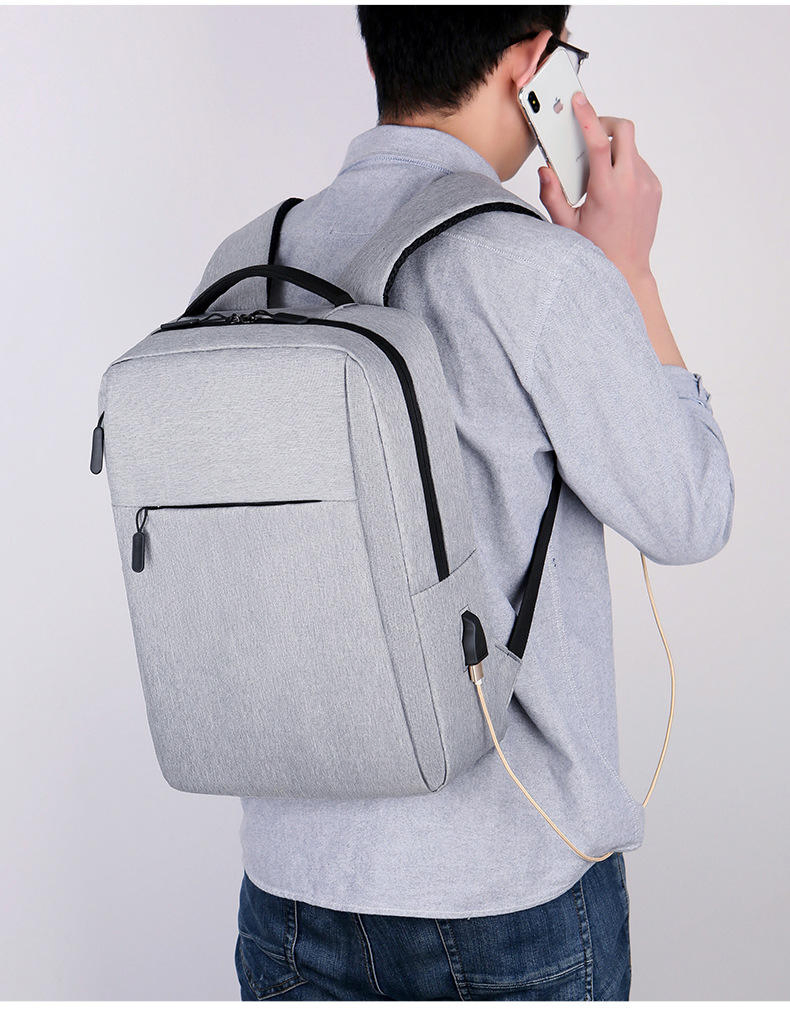Mochila para laptop moderna, grande capacidade, multifuncional, estilosa, durável e leve para homens