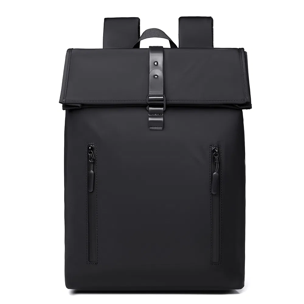 Mochila de Designer Masculina de Luxo com Fecho Magnético para Viagens de Negócios